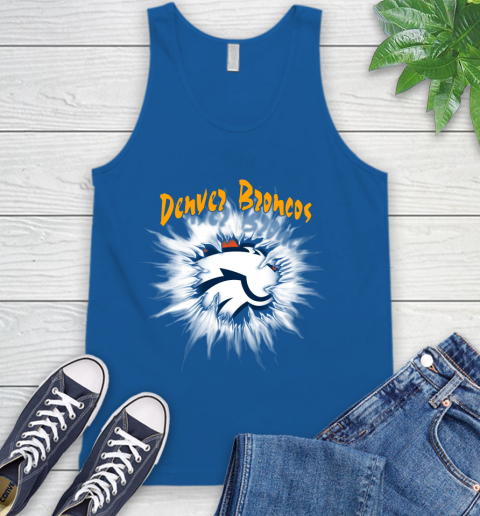 Denver Broncos NFL Football Adoring Fan Rip Sports Tank Top 4