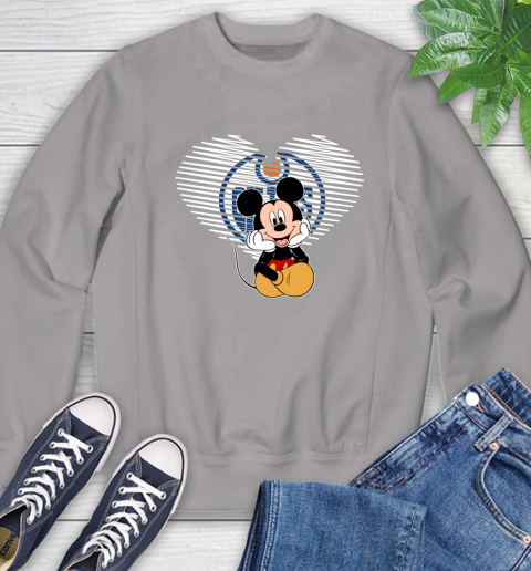 NHL Edmonton Oilers The Heart Mickey Mouse Disney Hockey Sweatshirt 5