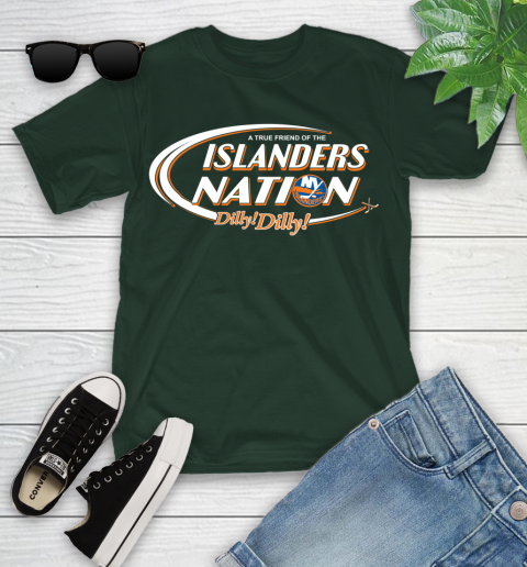 NHL A True Friend Of The New York Islanders Dilly Dilly Hockey Sports Youth T-Shirt 5