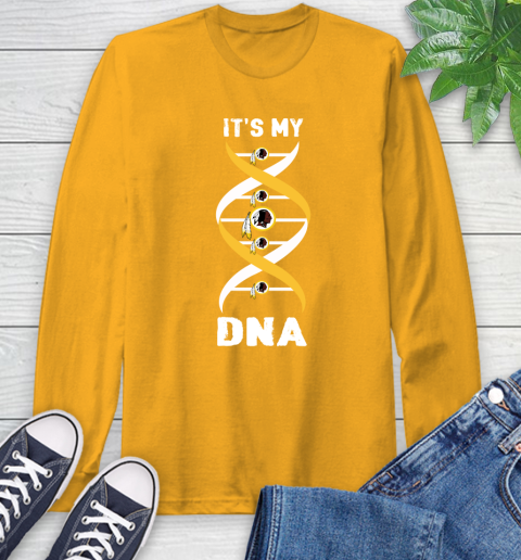 Washington Redskins NFL Football It's My DNA Sports Long Sleeve T-Shirt 2