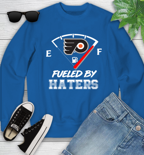 Philadelphia Flyers NHL Hockey Fueled By Haters Sports Youth Sweatshirt 7