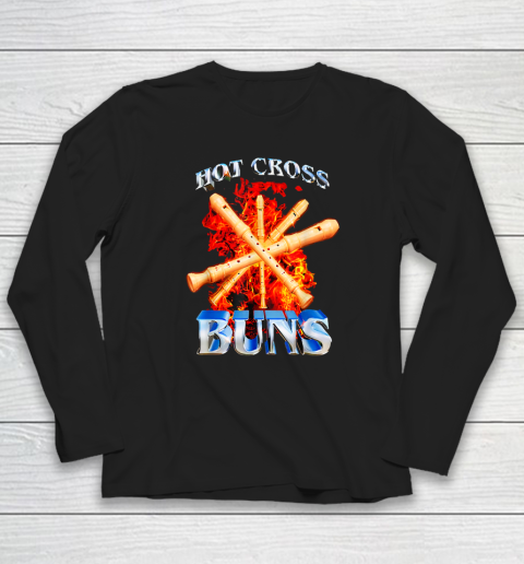 Hot Cross Buns Funny Long Sleeve T-Shirt