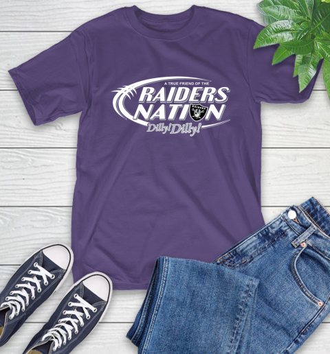 NFL A True Friend Of The Oakland Raiders Dilly Dilly Football Sports T-Shirt 5