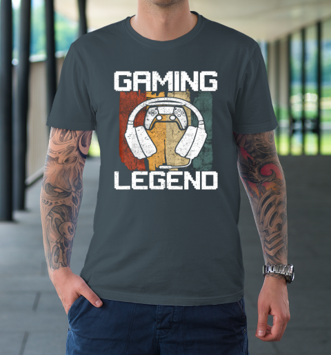 Gaming Legend PC Gamer Video Games Vintage T-Shirt 12