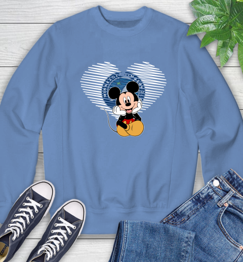 NBA Minnesota Timberwolves The Heart Mickey Mouse Disney Basketball Sweatshirt 11
