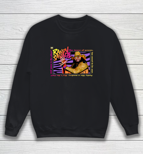 Macho Man WWE Vintage Framed Sweatshirt 1