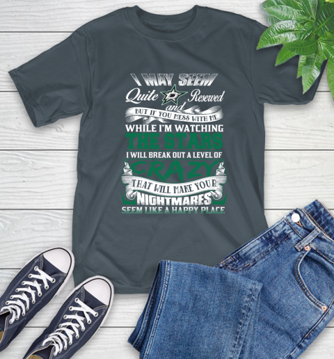 Dallas Stars NHL Hockey Don't Mess With Me While I'm Watching My Team T-Shirt 10