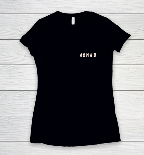 Be A Good Human - Nomad Women's V-Neck T-Shirt