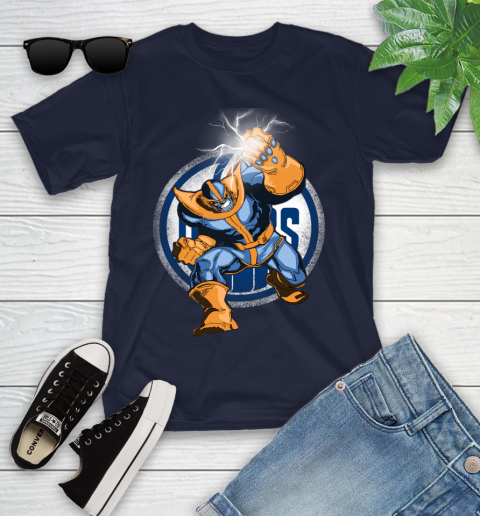 Edmonton Oilers NHL Hockey Thanos Avengers Infinity War Marvel Youth T-Shirt 2