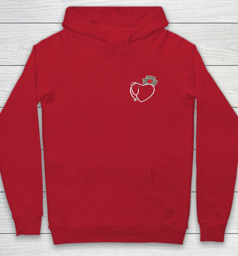 Heart Stethoscope Cute Love Nursing Gifts Valentine Day 2022 Hoodie 15