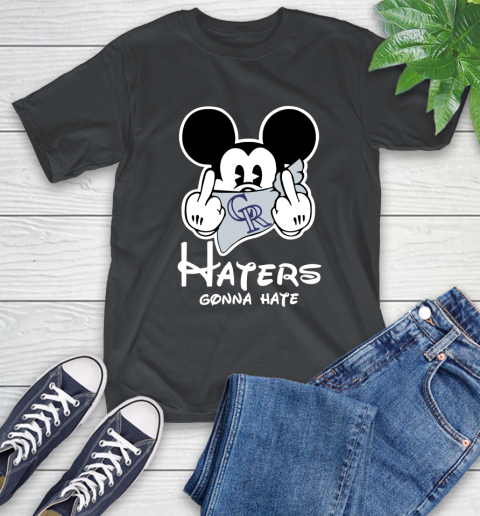 MLB Colorado Rockies Gonna Hate Mickey Mouse Disney Baseball T Shirt_000 T-Shirt