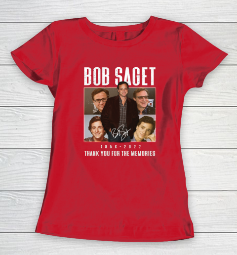 Bob Saget 1956  2022 Thank You For The Memories Women's T-Shirt 7