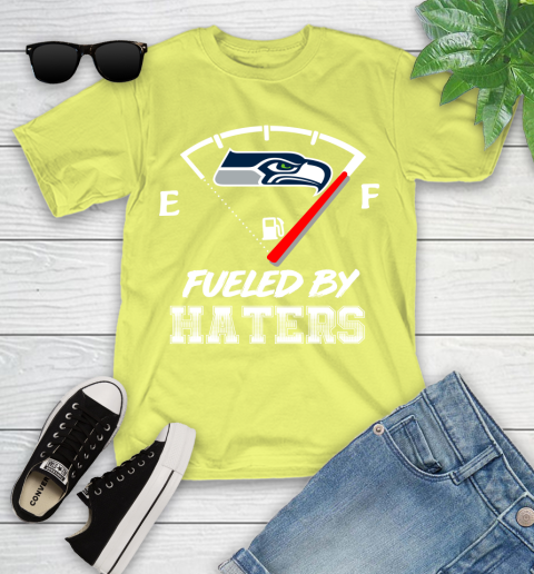 Seattle Seahawks NFL Football Fueled By Haters Sports Youth T-Shirt 10