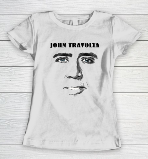 Nicolas Cage John Travolta Women's T-Shirt
