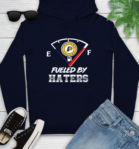 Indiana Pacers NBA Basketball Fueled By Haters Sports Youth Hoodie 3