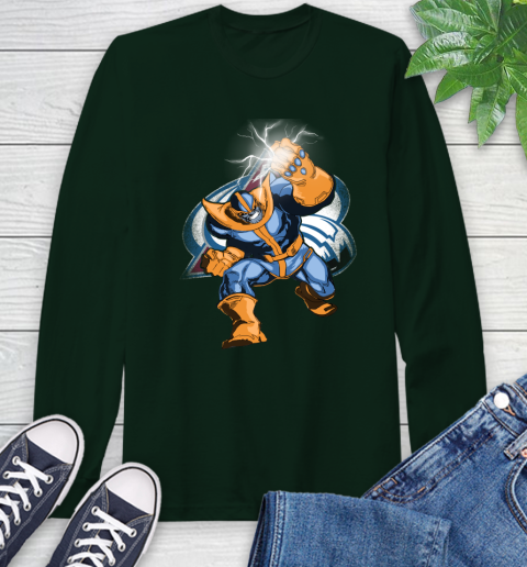 Colorado Avalanche NHL Hockey Thanos Avengers Infinity War Marvel Long Sleeve T-Shirt 7
