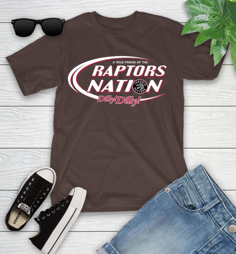 NBA A True Friend Of The Toronto Raptors Dilly Dilly Basketball Sports Youth T-Shirt 7