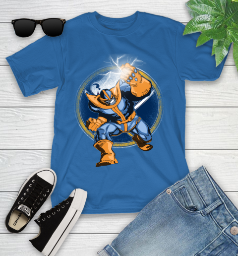 Buffalo Sabres NHL Hockey Thanos Avengers Infinity War Marvel Youth T-Shirt 12