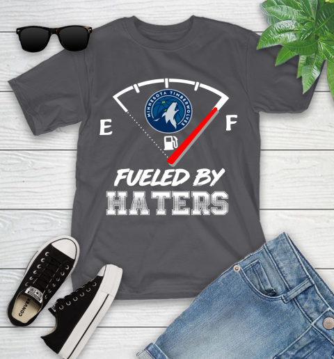 Minnesota Timberwolves NBA Basketball Fueled By Haters Sports Youth T-Shirt 6