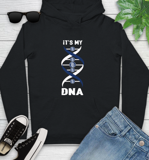 San Diego Padres MLB Baseball It's My DNA Sports Youth Hoodie