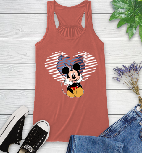 NBA Memphis Grizzlies The Heart Mickey Mouse Disney Basketball Racerback Tank 3