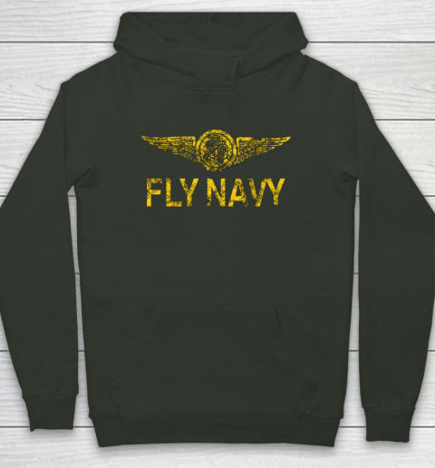 Fly Navy Shirt Hoodie 8
