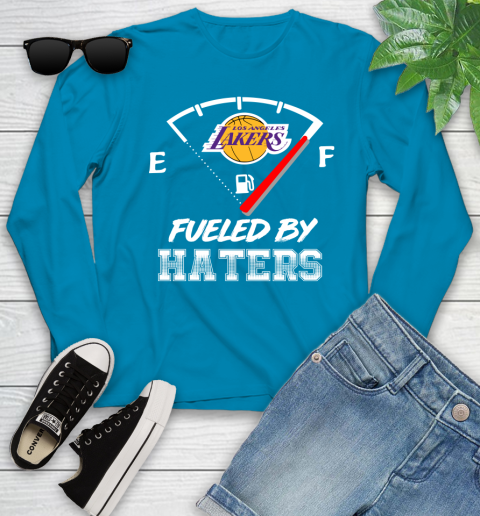 Los Angeles Lakers NBA Basketball Fueled By Haters Sports Youth Long Sleeve 8
