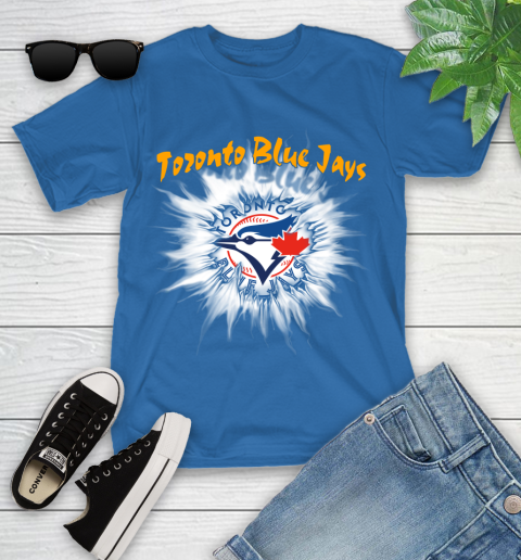 Toronto Blue Jays MLB Baseball Adoring Fan Rip Sports Youth T-Shirt 12