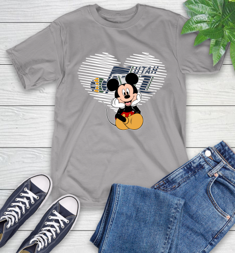 NBA Utah Jazz The Heart Mickey Mouse Disney Basketball T-Shirt 6