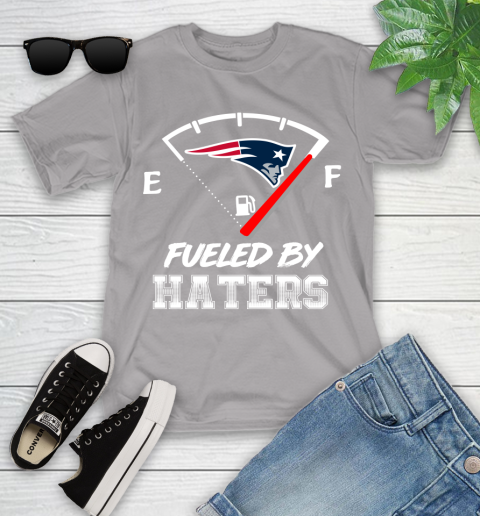 New England Patriots NFL Football Fueled By Haters Sports Youth T-Shirt 4