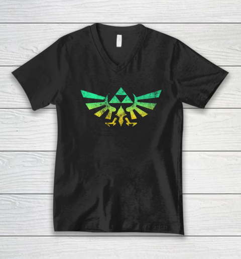 Triforce Shirt Legend of Zelda V-Neck T-Shirt