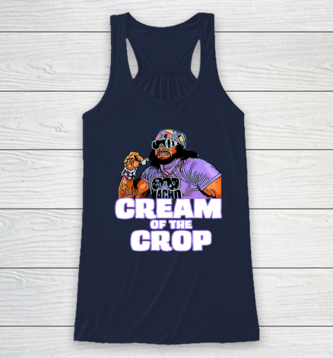 Macho Man Cream Of The Crop Funny Meme WWE Racerback Tank 13