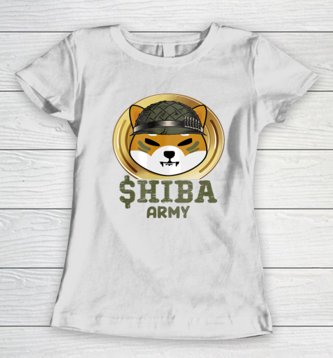 Shiba Army Vintage Shiba In Coin Shiba Army Women's T-Shirt