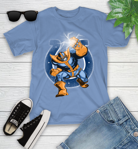 Indianapolis Colts NFL Football Thanos Avengers Infinity War Marvel Youth T-Shirt 15