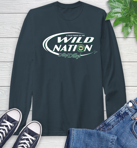 NHL A True Friend Of The Minnesota Wild Dilly Dilly Hockey Sports Long Sleeve T-Shirt 9