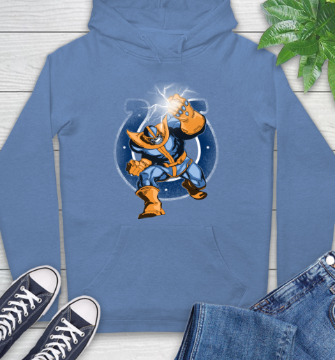 Indianapolis Colts NFL Football Thanos Avengers Infinity War Marvel Hoodie 11