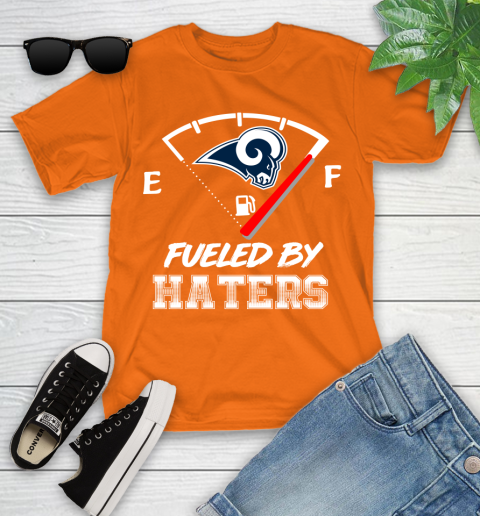 Los Angeles Rams NFL Football Fueled By Haters Sports Youth T-Shirt 9