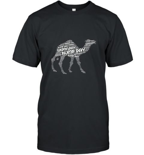 Wednesday Hump Day Shirt Funny Camel Graphic T Shirt T-Shirt