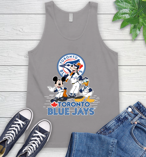 MLB Toronto Blue Jays Mickey Mouse Donald Duck Goofy Baseball T Shirt Tank Top 3