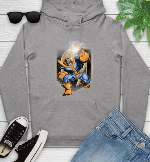 Vegas Golden Knights NHL Hockey Thanos Avengers Infinity War Marvel Youth Hoodie 6