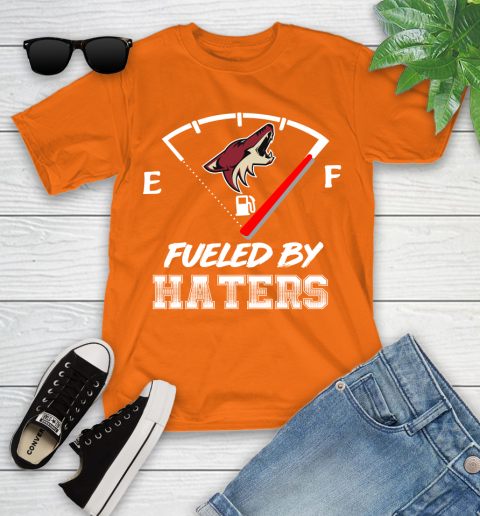Arizona Coyotes NHL Hockey Fueled By Haters Sports Youth T-Shirt 9