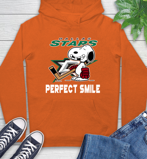 NHL Dallas Stars Snoopy Perfect Smile The Peanuts Movie Hockey T Shirt Hoodie 4