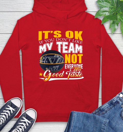 Red utah shop jazz hoodie