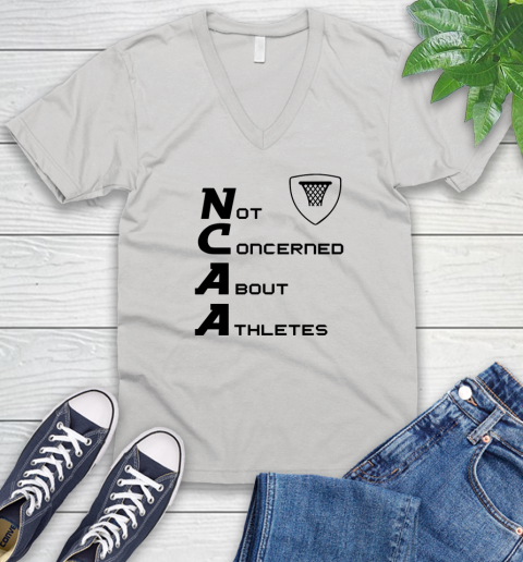 Not Concerned About Athletes V-Neck T-Shirt