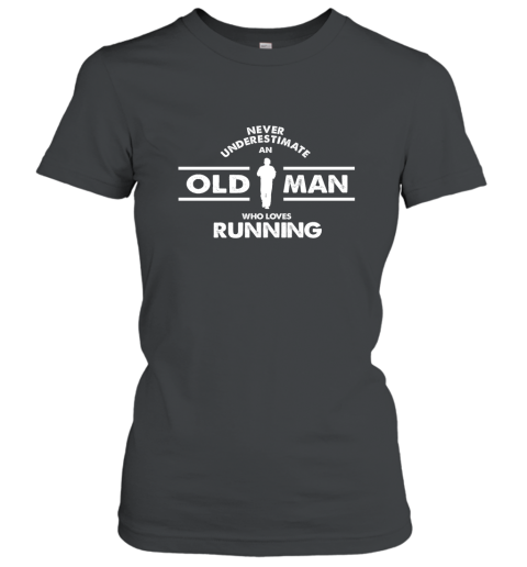 Mens Funny Grandpa running t shirt marathon runner gift Women T-Shirt