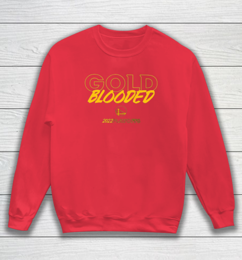 Warriors Gold Blooded Sweatshirt 6
