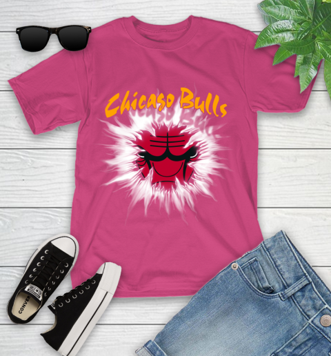Chicago Bulls NBA Basketball Rip Sports Youth T-Shirt 11