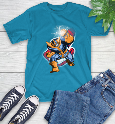 Cleveland Indians MLB Baseball Thanos Avengers Infinity War Marvel T-Shirt 9