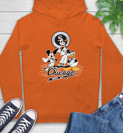 MLB Chicago White Sox Mickey Mouse Donald Duck Goofy Baseball T Shirt Hoodie 4