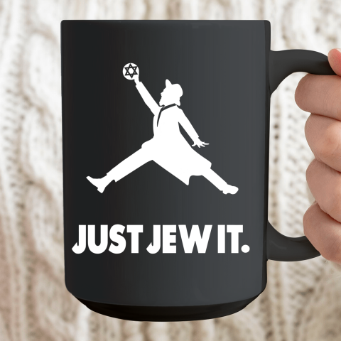 Just Jew It Jewish Ceramic Mug 15oz 2